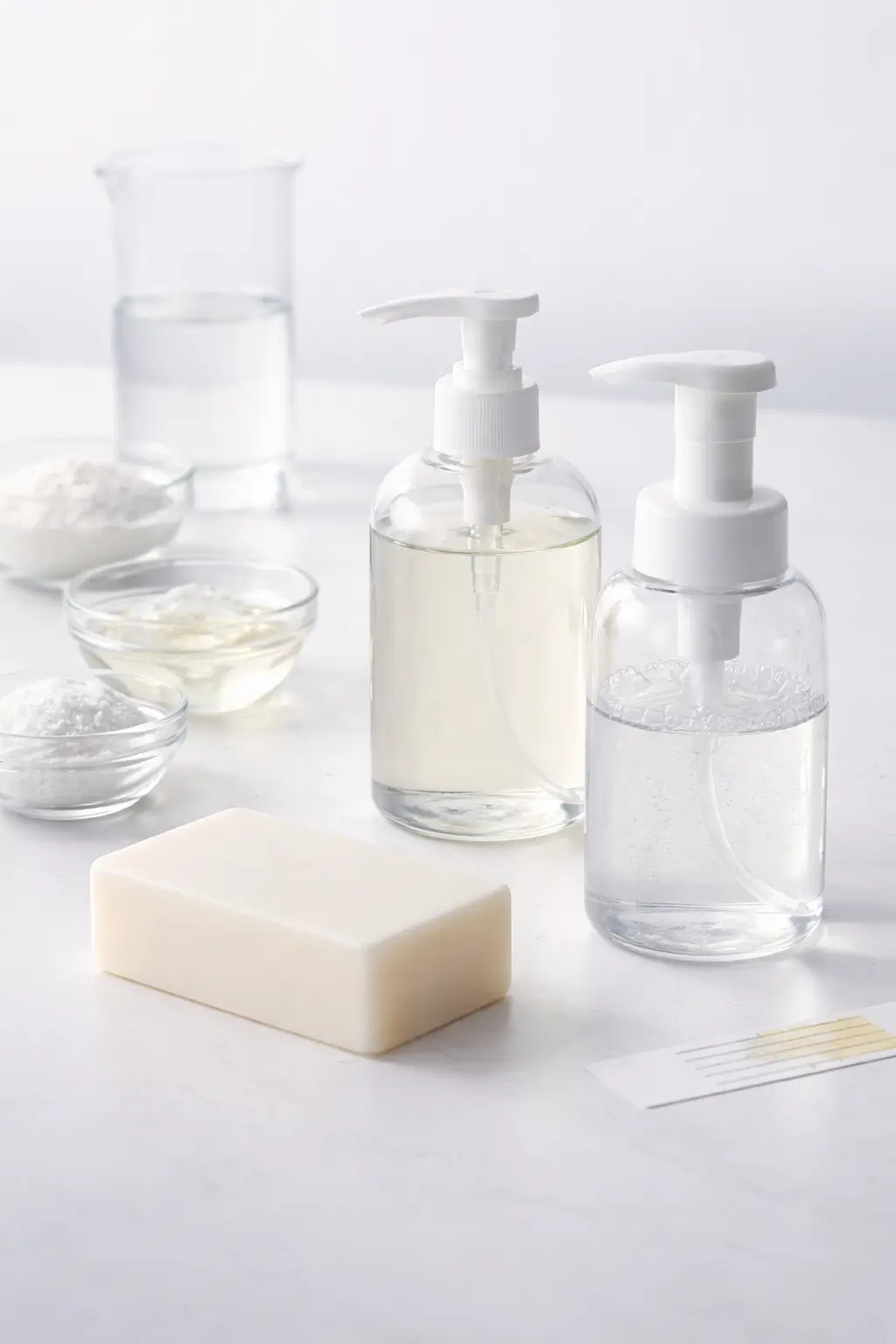 Ingredient-focused evaluation of Dial bar and liquid soap formulations showing surfactant structure and antimicrobial systems